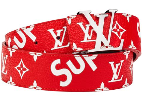 authentic louis vuitton supreme belt|Louis Vuitton x supreme outlet.